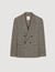 Chaqueta de traje cruzada