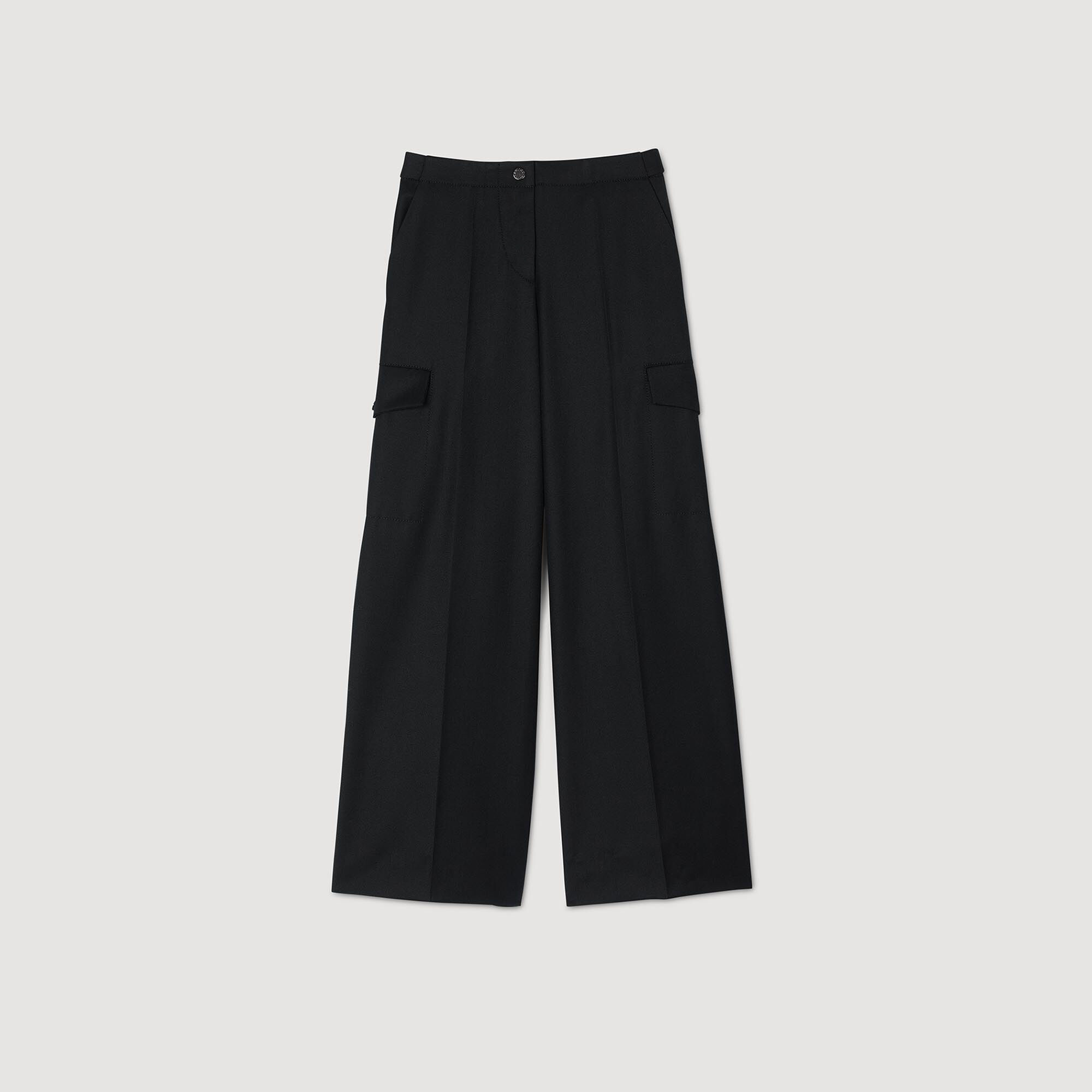 Pantalon Chino Sandro Kaki Vert - Taille 38 Neuf Sans étiquettes