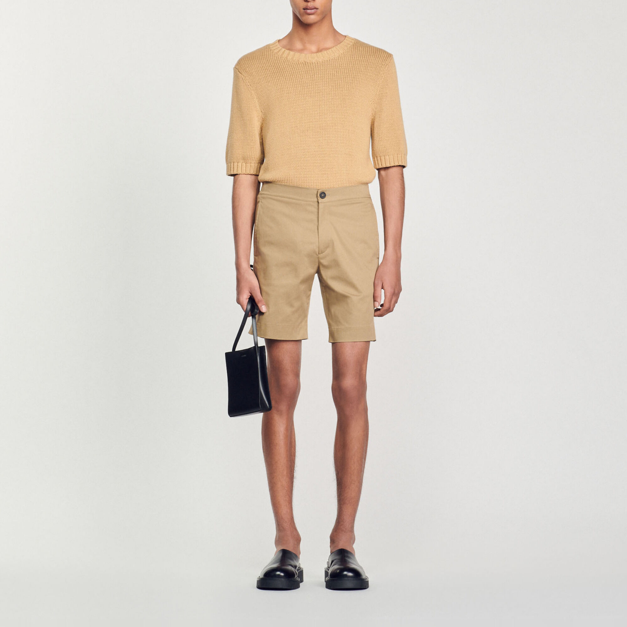 Pantalón corto elástico