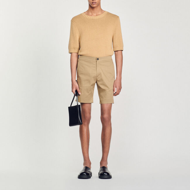 Pantalón corto elástico