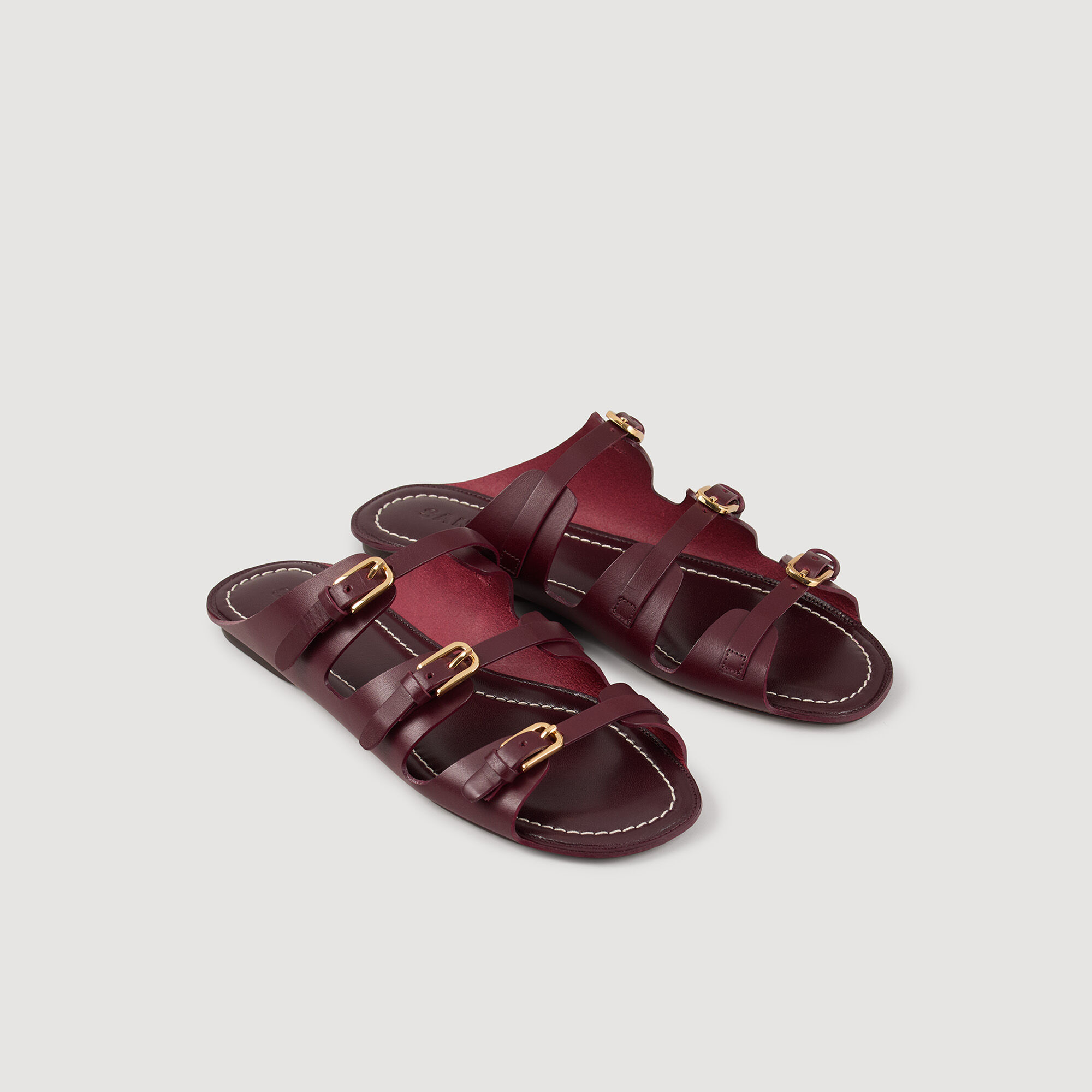 Sandalias de cuero