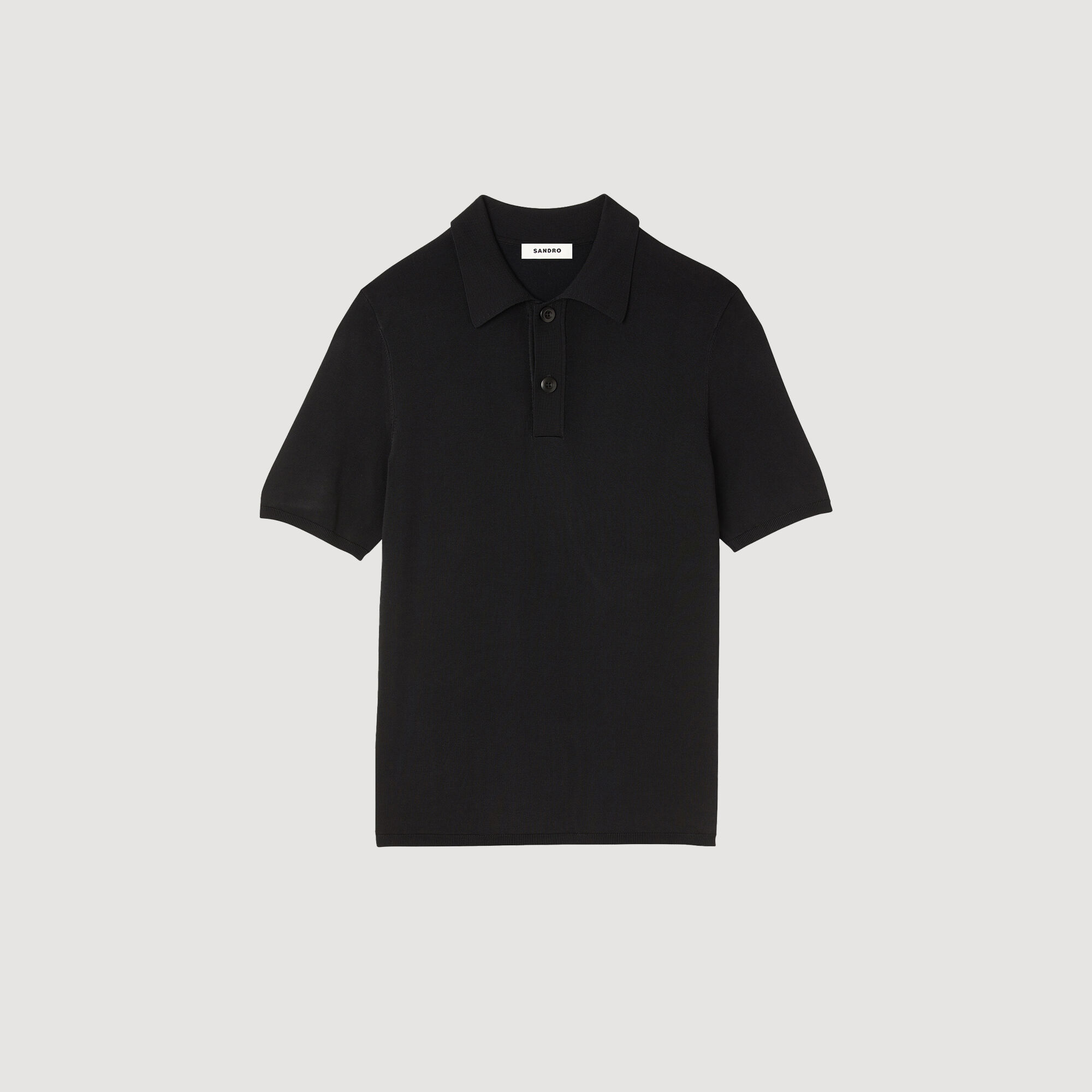 Polo de manga corta de punto