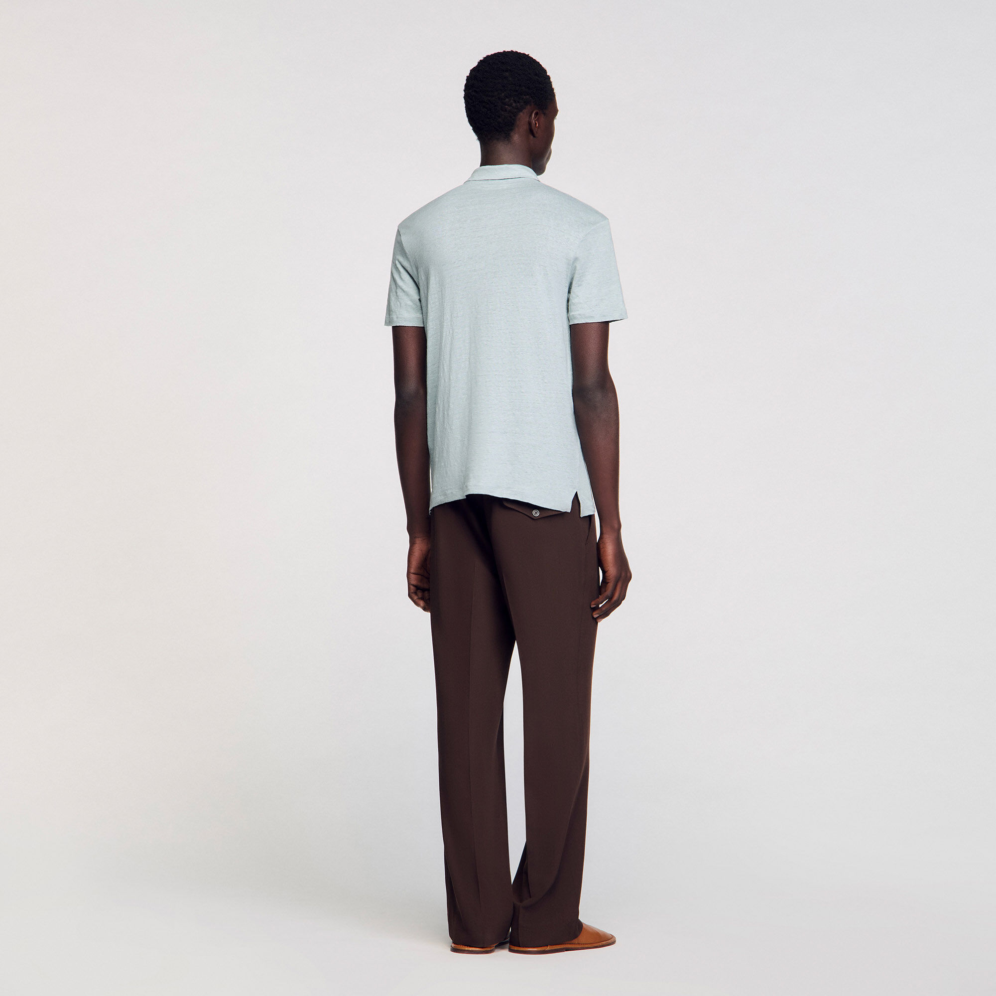 Polo de lino