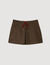 Falda pantalón con pliegue