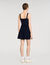 Vestido corto de punto