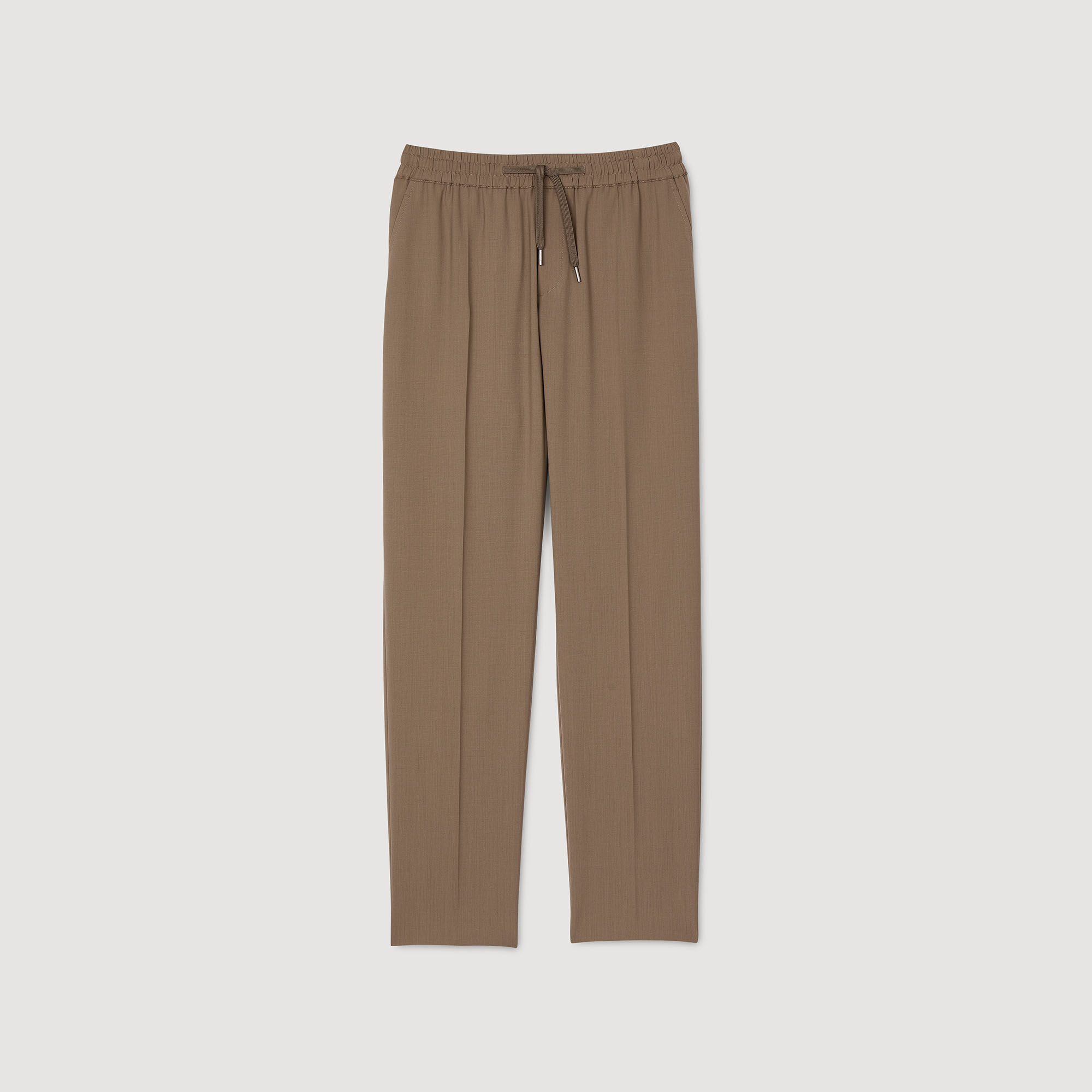 Pantalón recto elástico