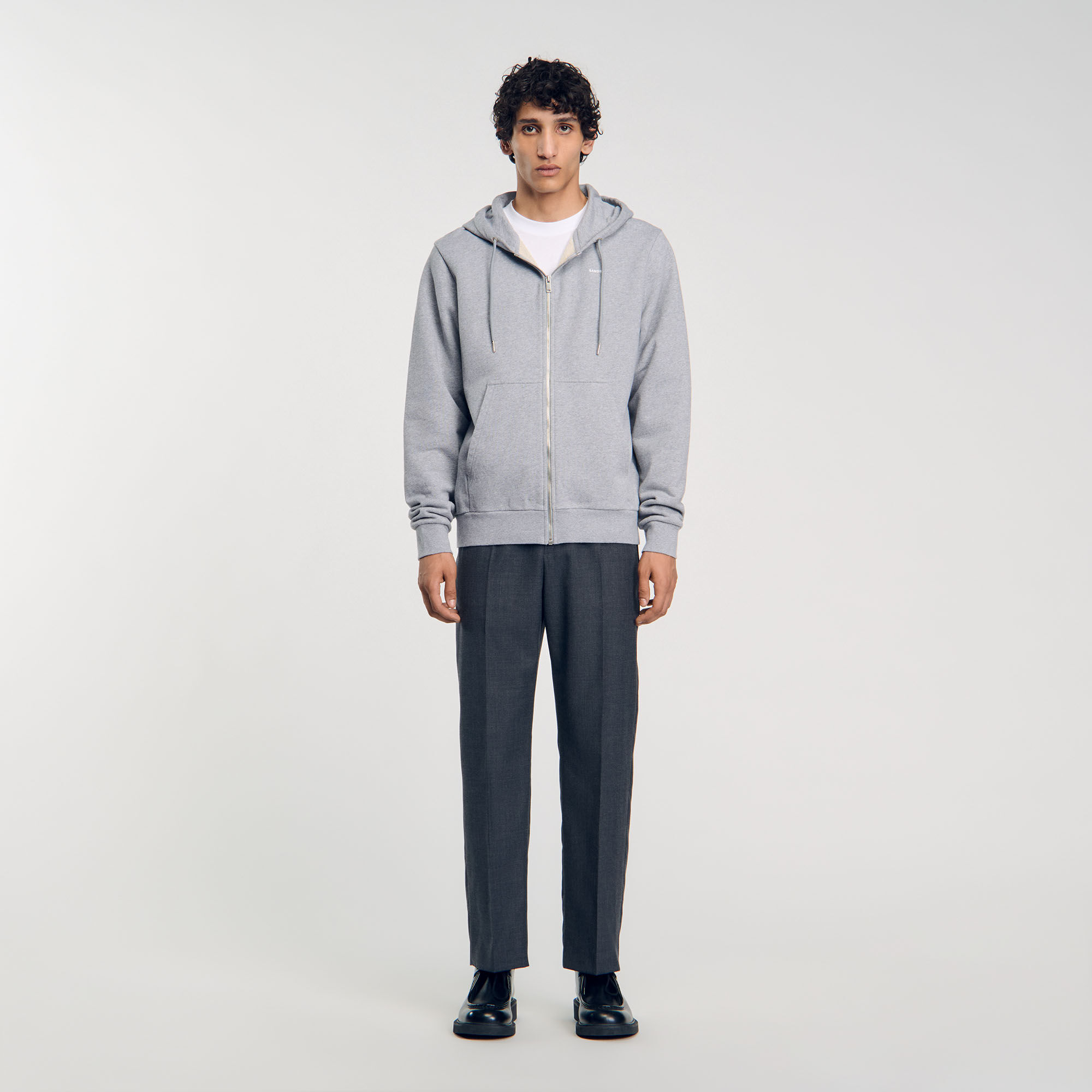 Sudadera con capucha de algodón orgánico