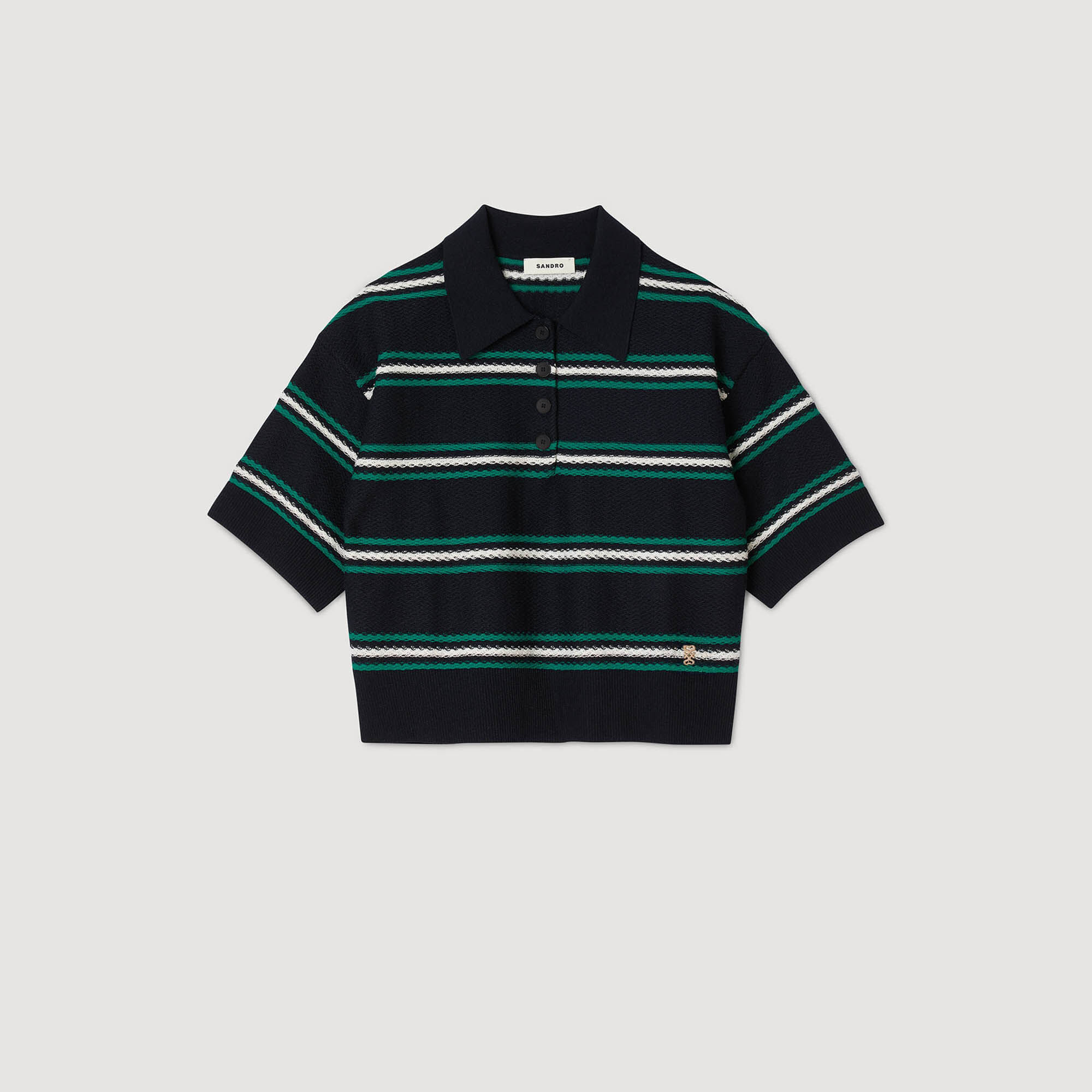 Jersey con cuello de polo