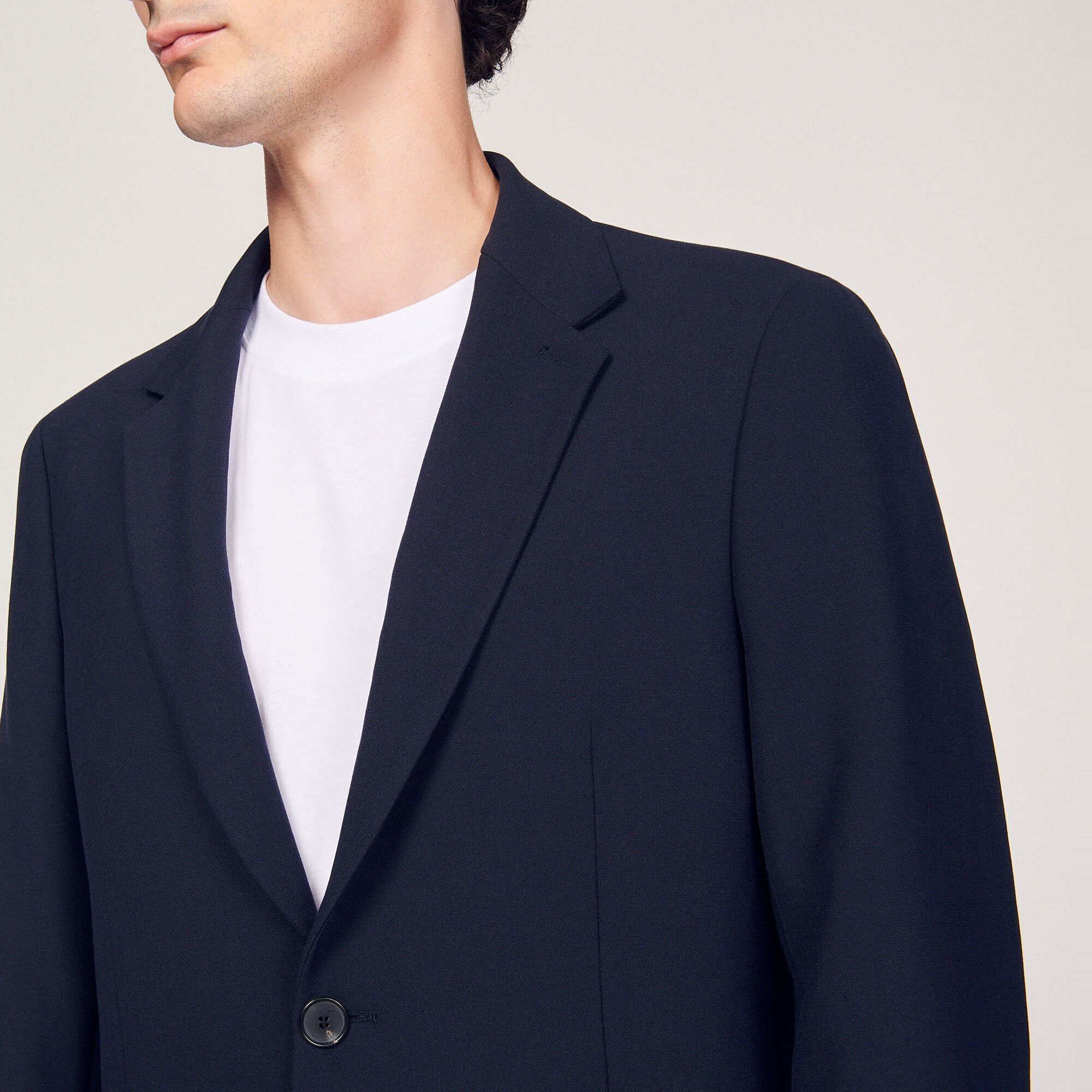 Chaqueta de traje desestructurada