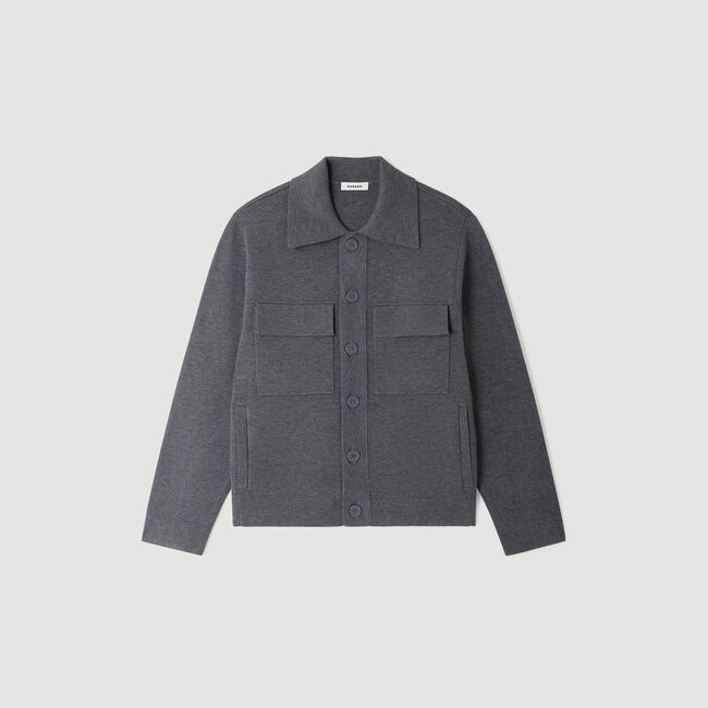 Cazadora de punto milano