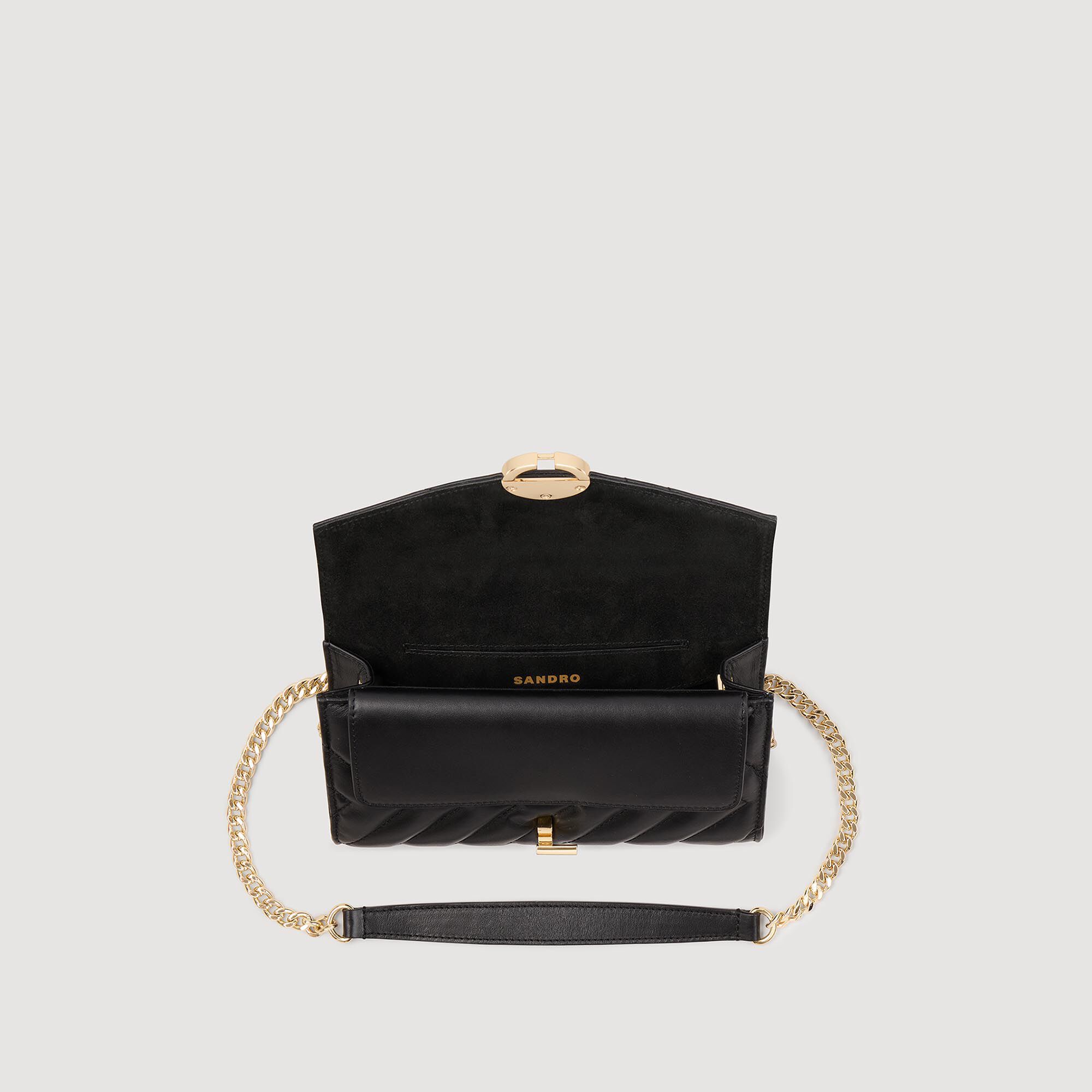 Cartera bandolera de cuero