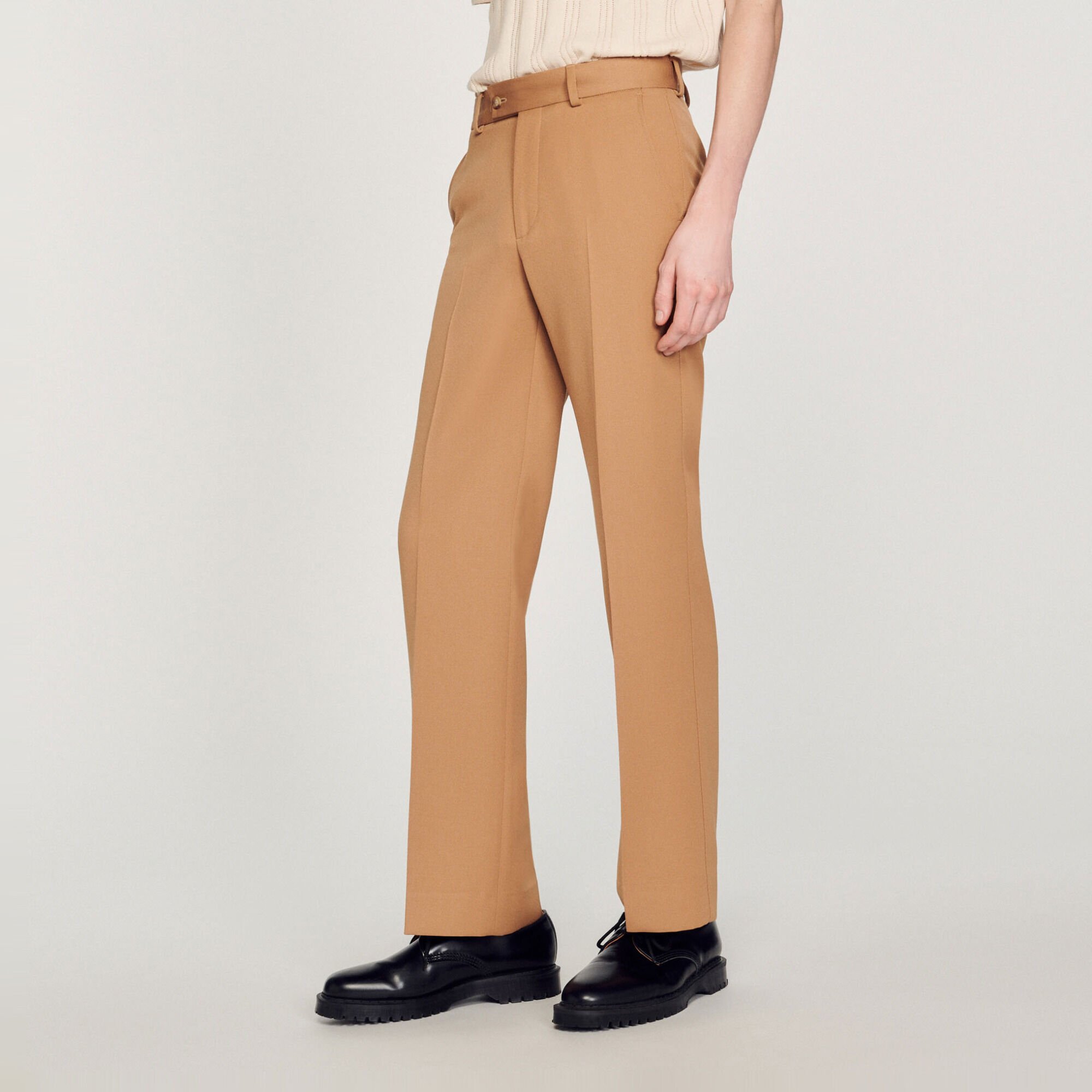 Pantalón de mezcla de lana