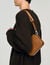 Bolso pequeño de cuero granulado