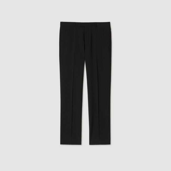Pantalón detalles satinados