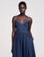 Vestido midi de mezclilla