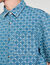 Camisa denim square cross