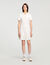 Vestido corto con cuello polo