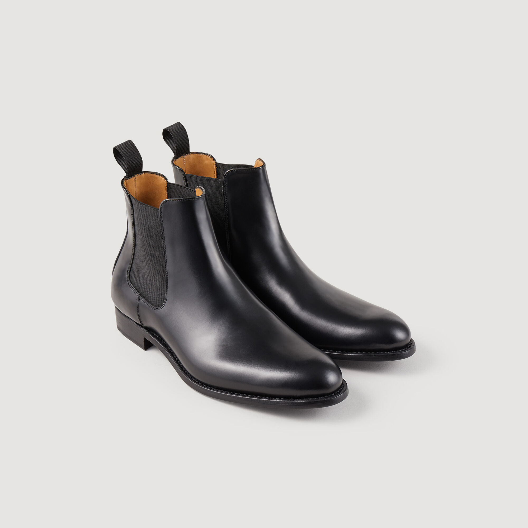 Botines Chelsea de piel
