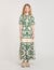 Vestido largo con estampado floral