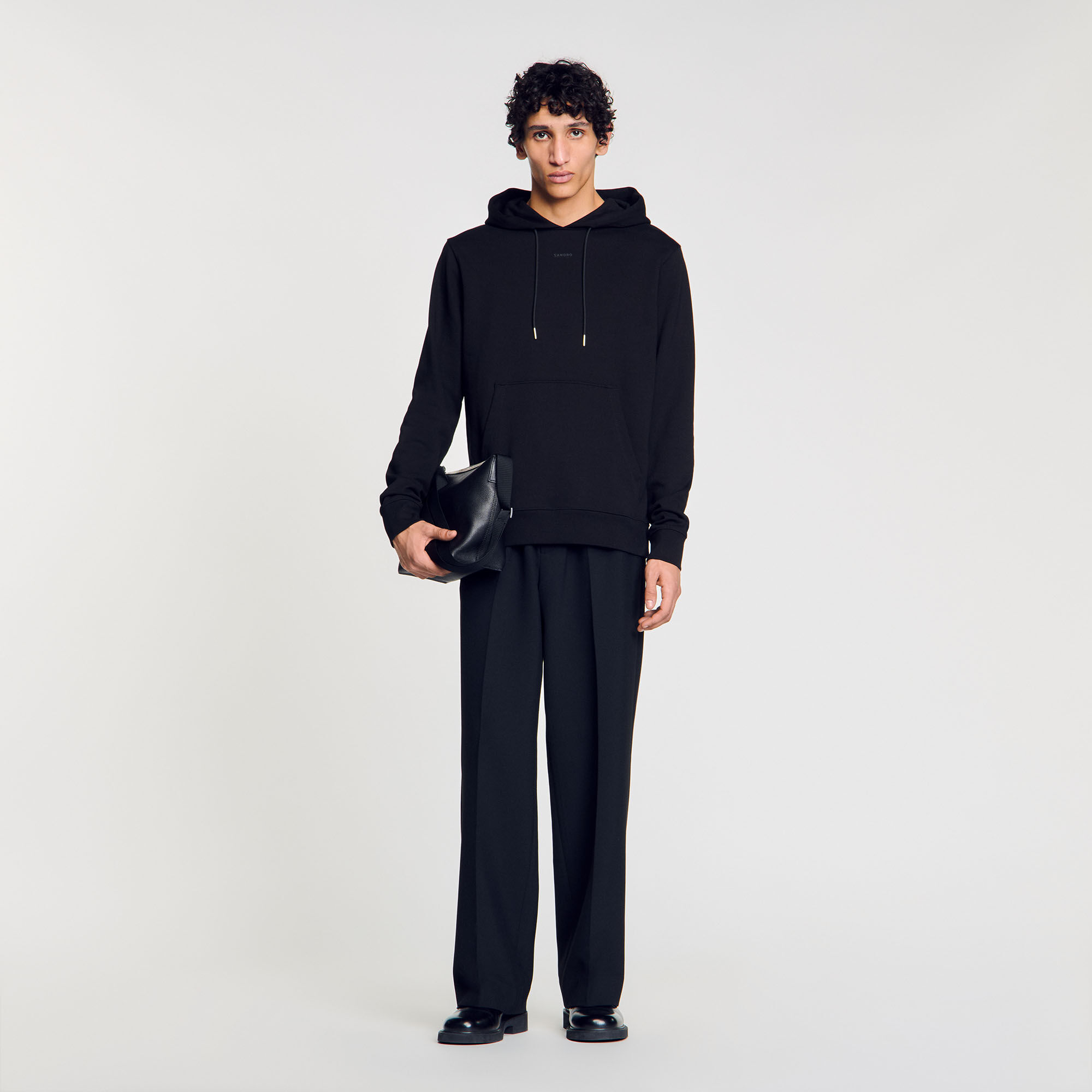 Sudadera con capucha y logo