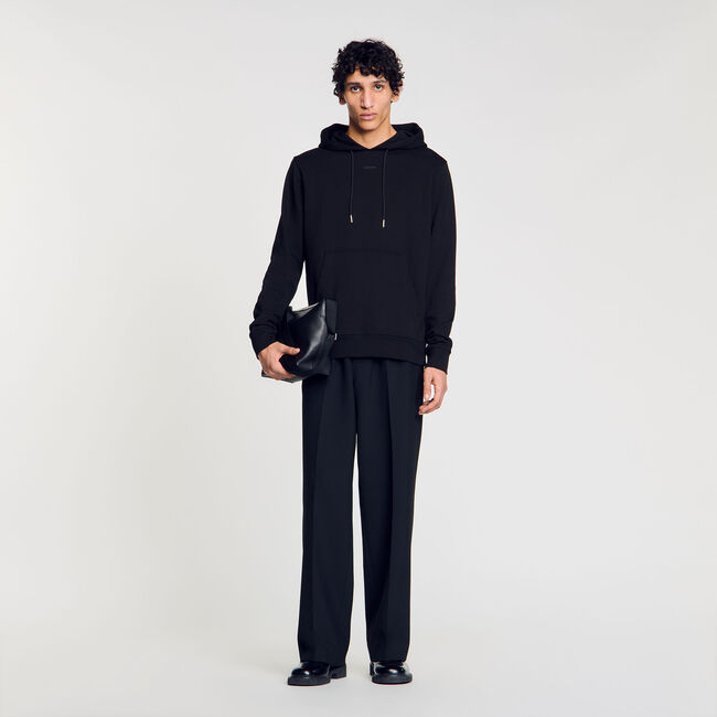 Sudadera con capucha y logo
