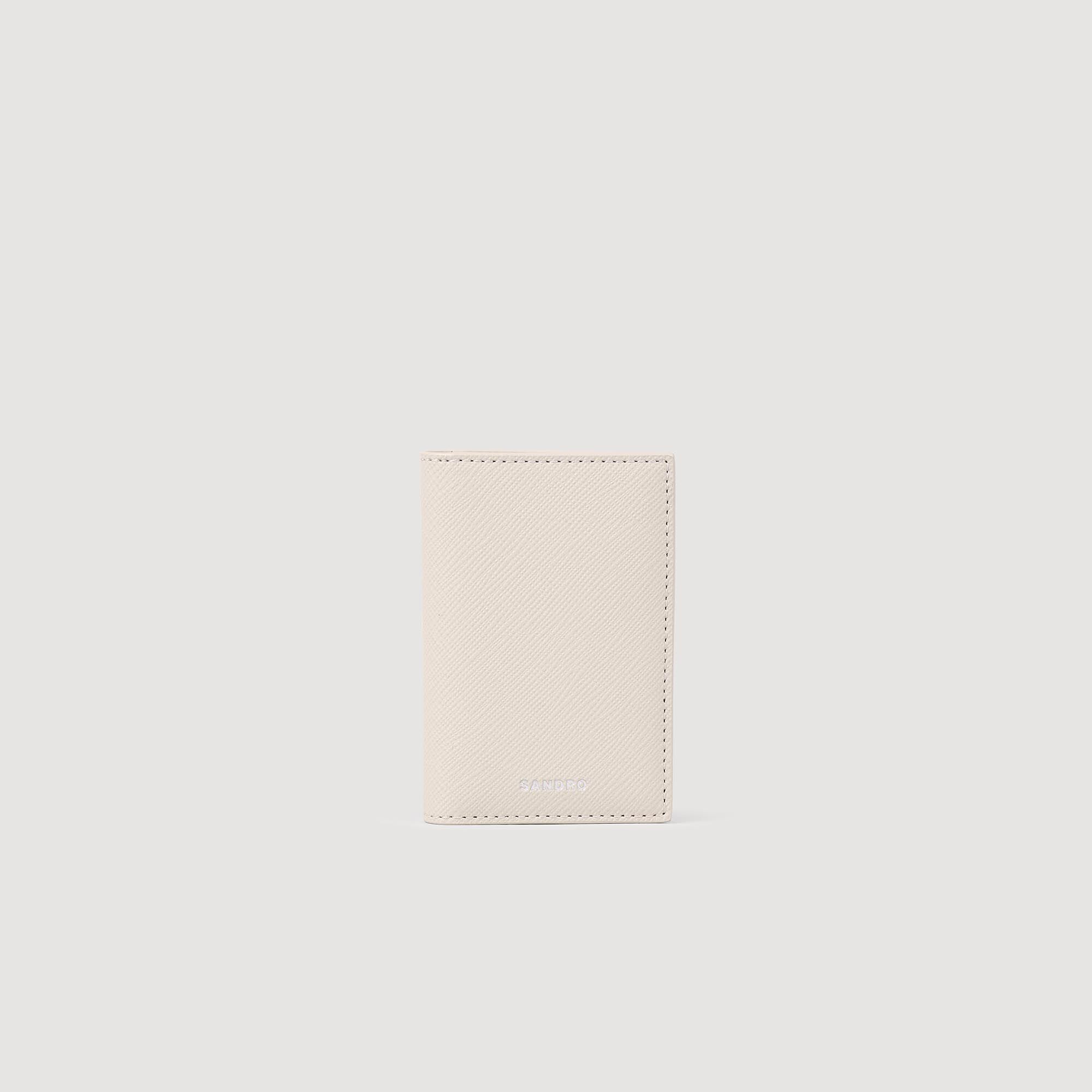 Cartera de cuero reconstituido