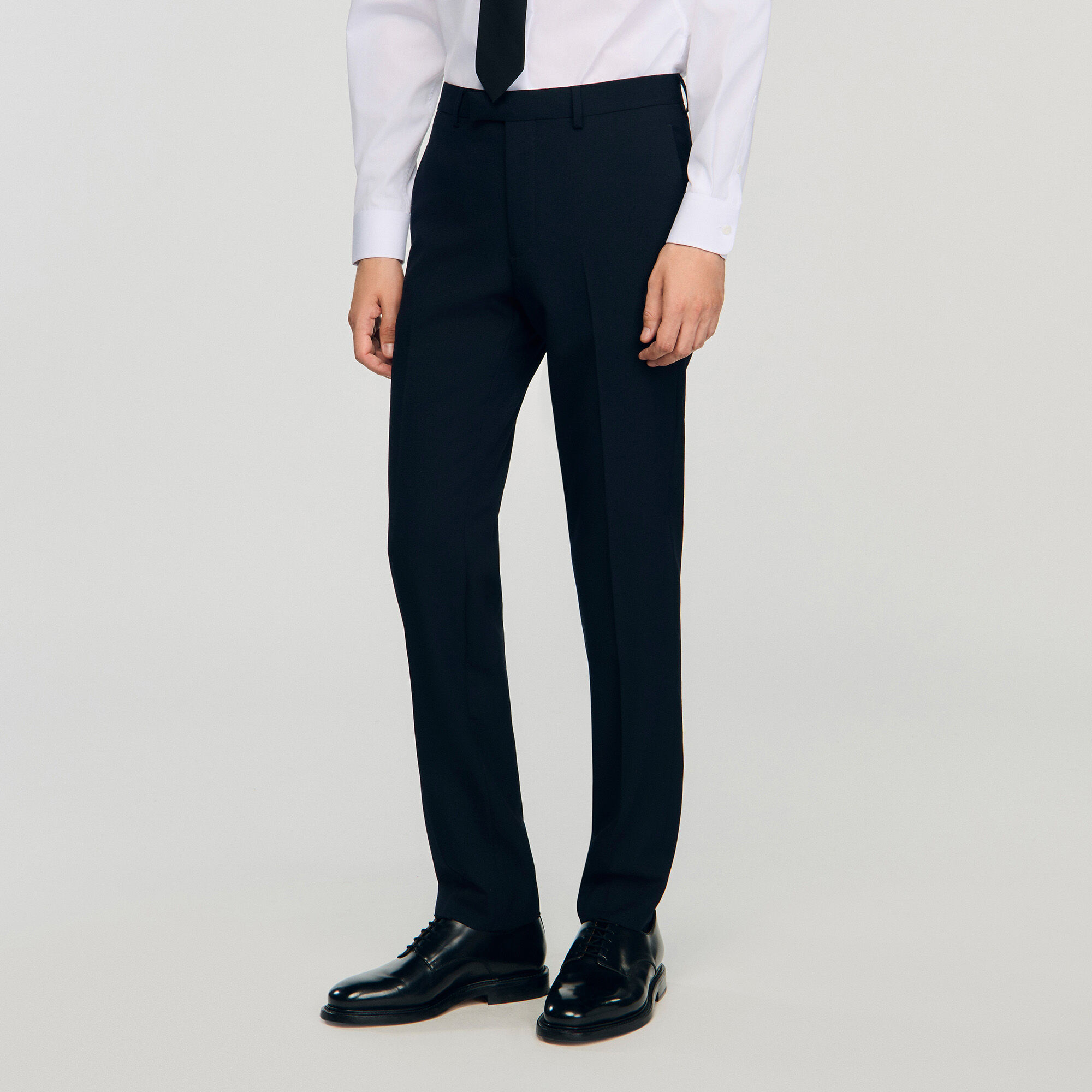 Pantalón de traje de lana