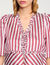 Camisa a rayas con volantes