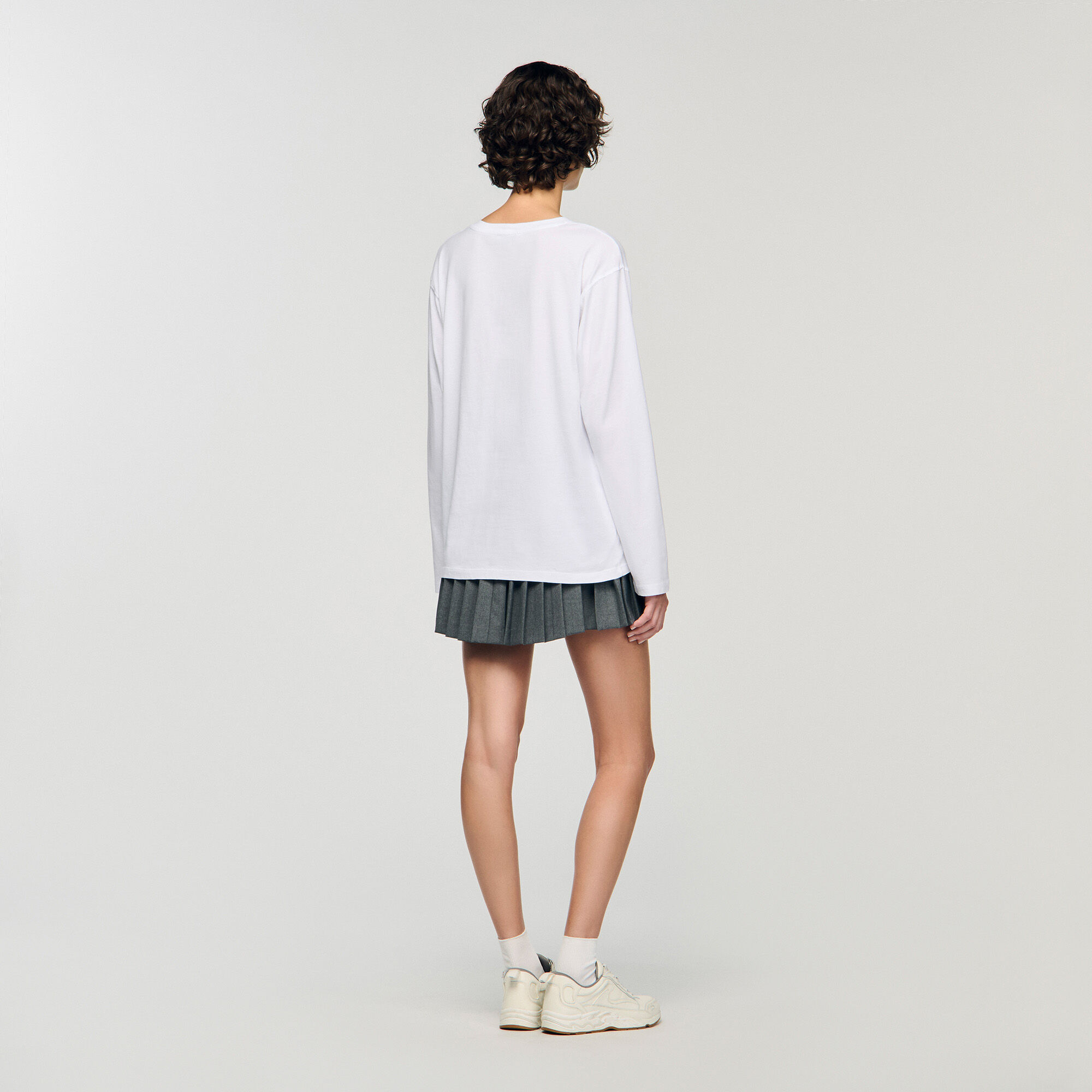 Camiseta con bordado