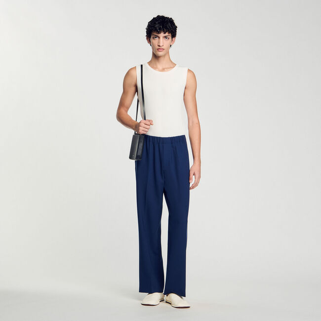 Pantalón ancho