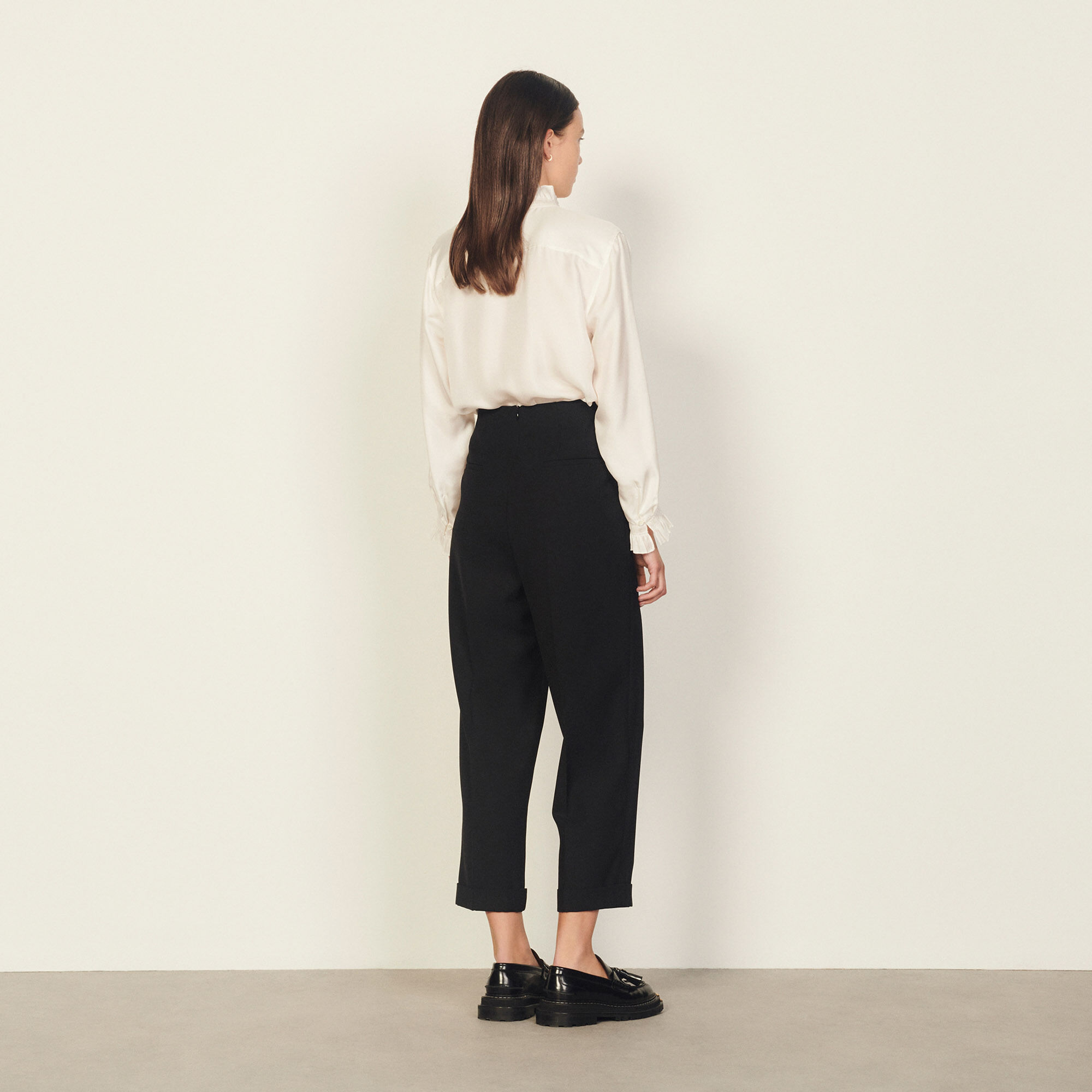 Pantalón de talle alto