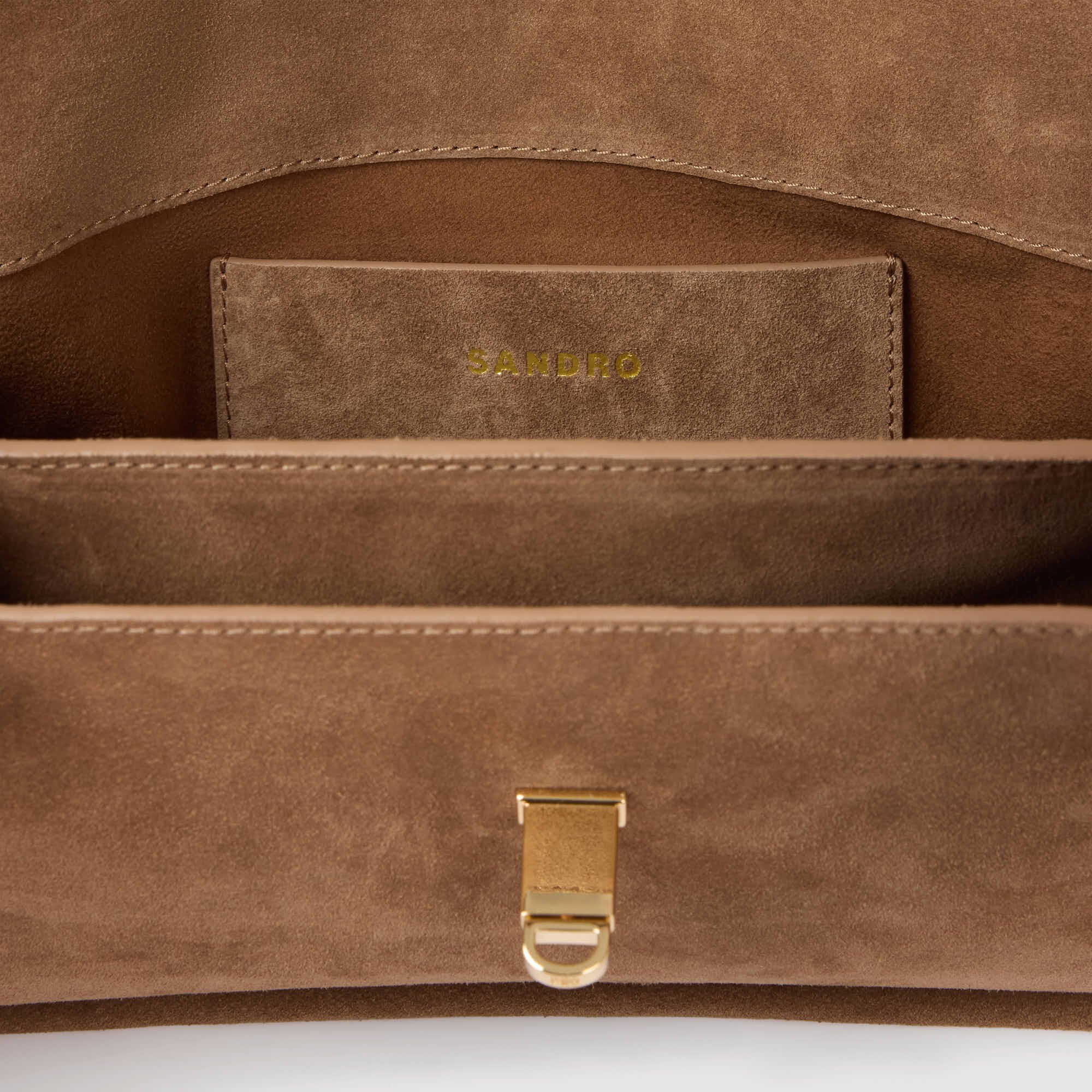 Bolso de cuero de ante Le Mambo