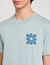Camiseta con detalle de flor