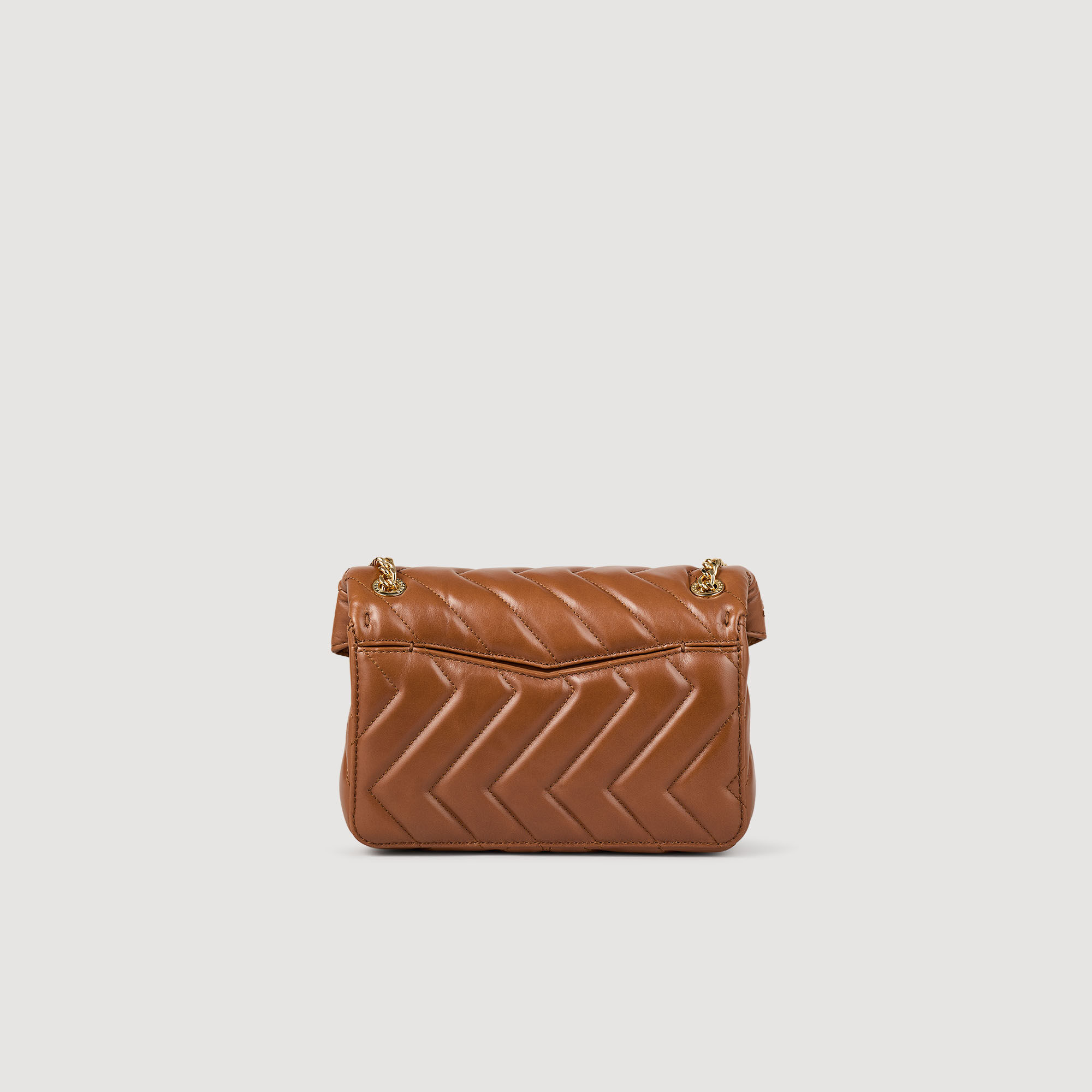 Bolso pequeño de cuero liso Yza