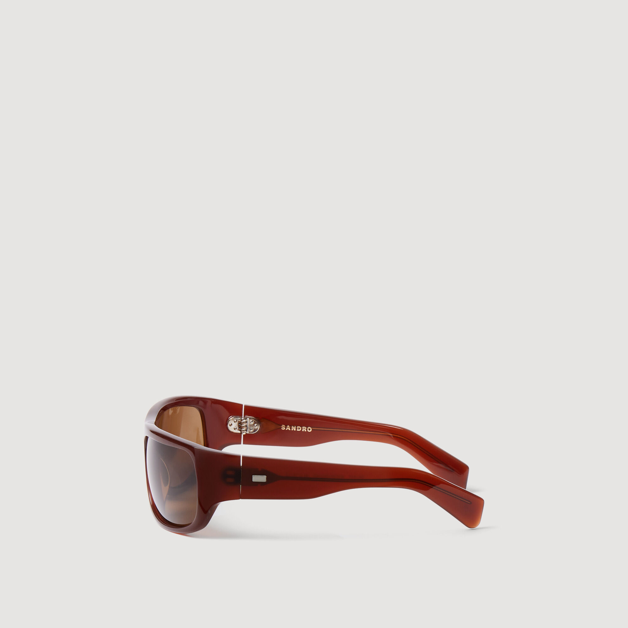 Lunettes de soleil épaisses en acétate