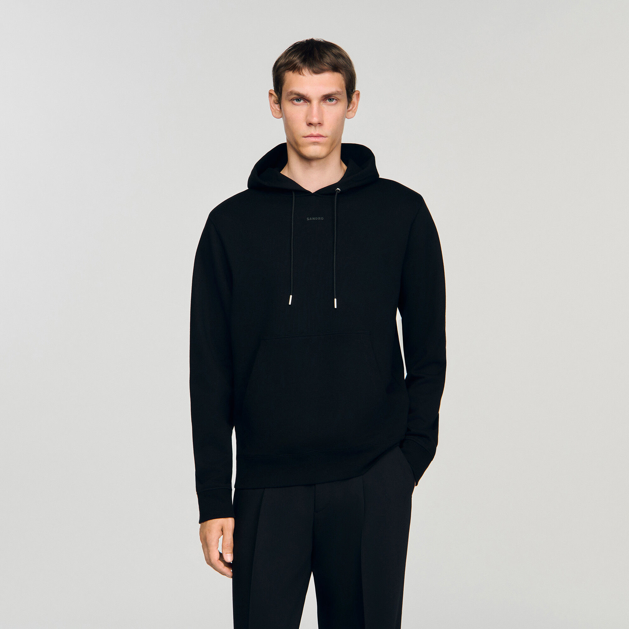 Sudadera con capucha y logo