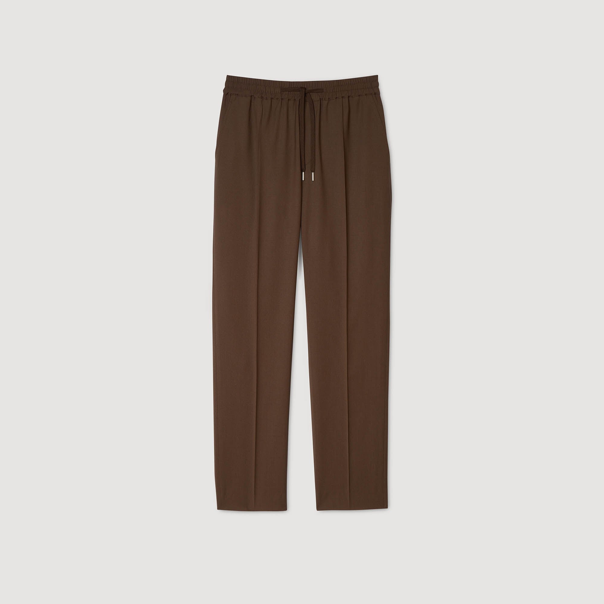 Pantalón recto elástico