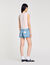 Chaleco de tweed con textura