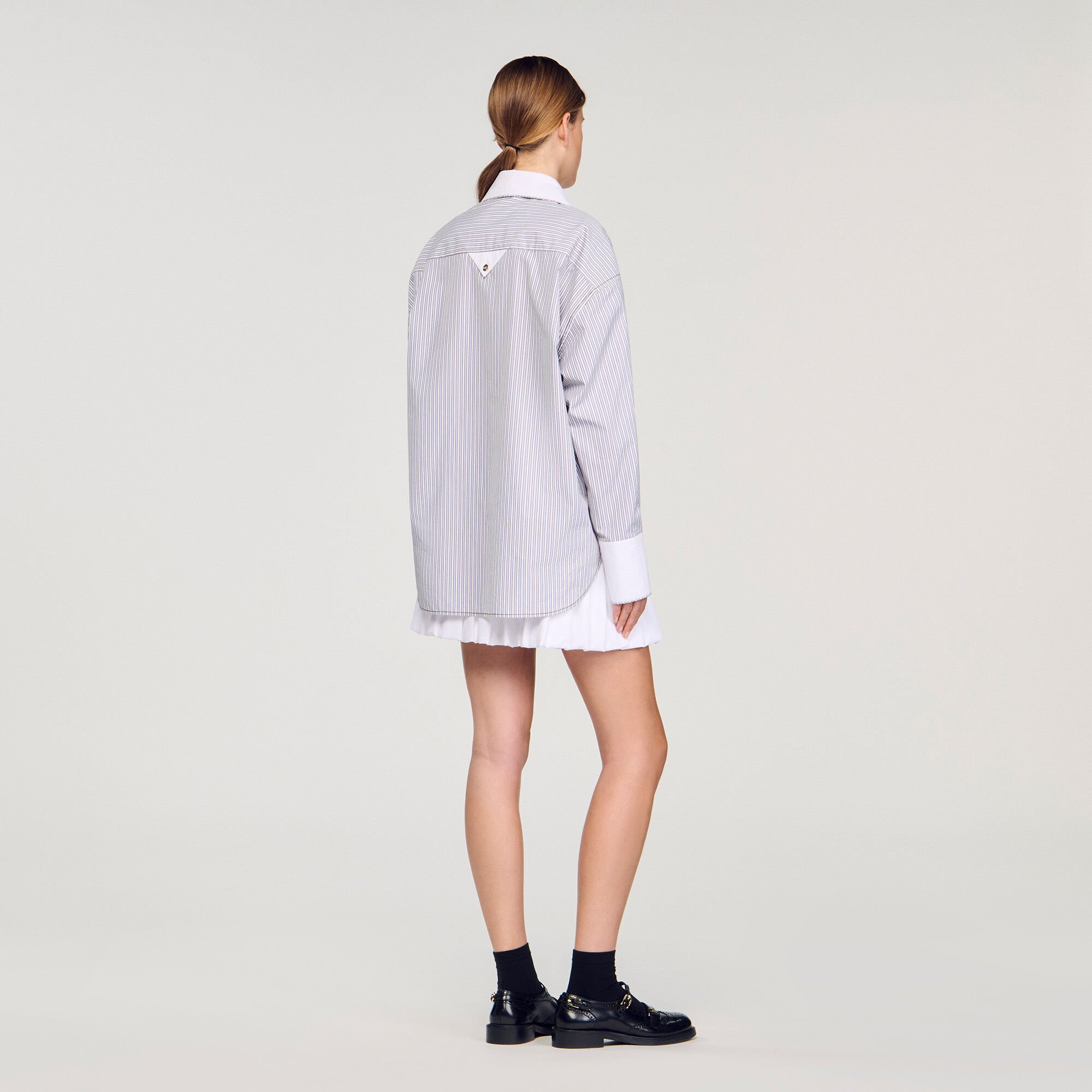 Camisa oversize a rayas