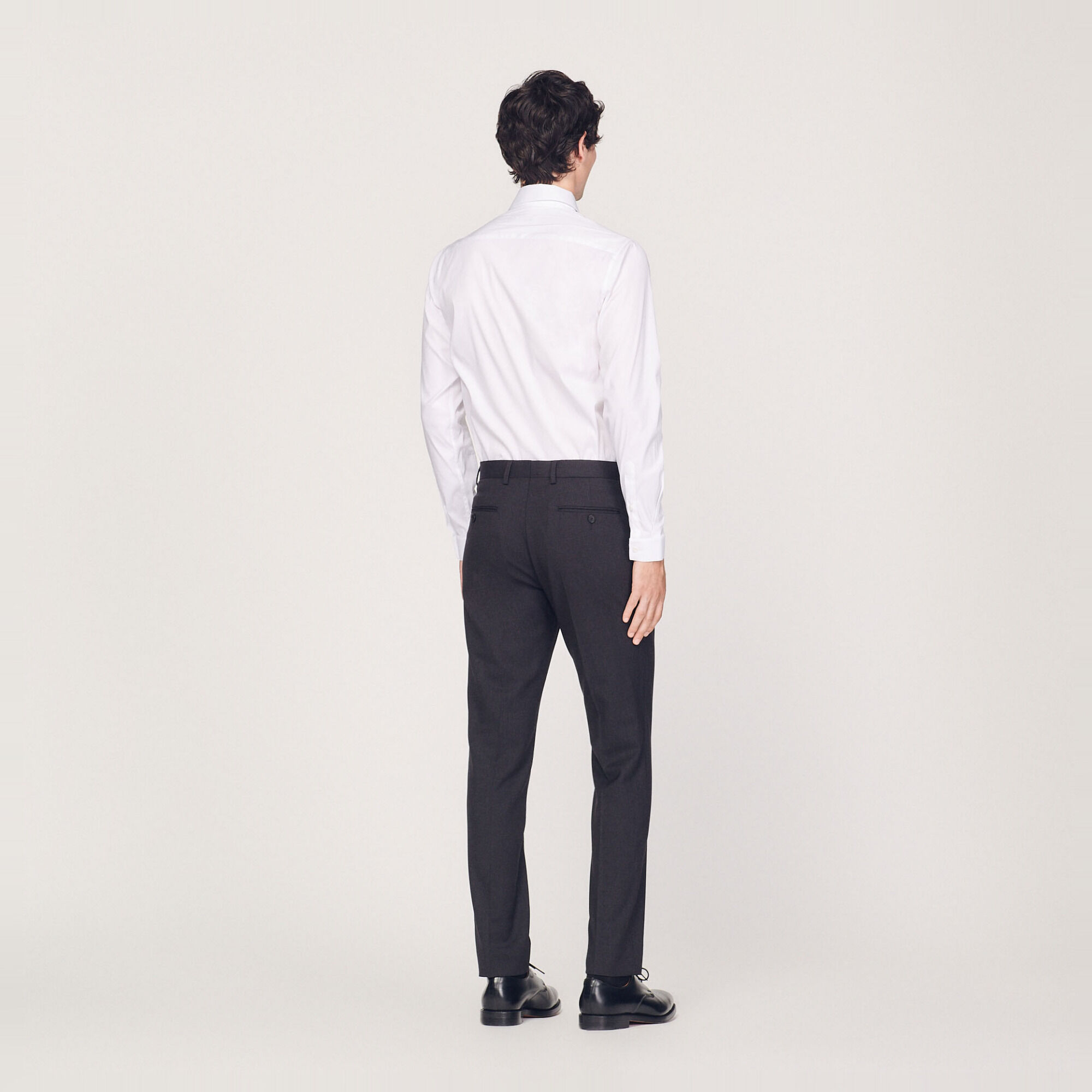 Pantalón de traje de lana