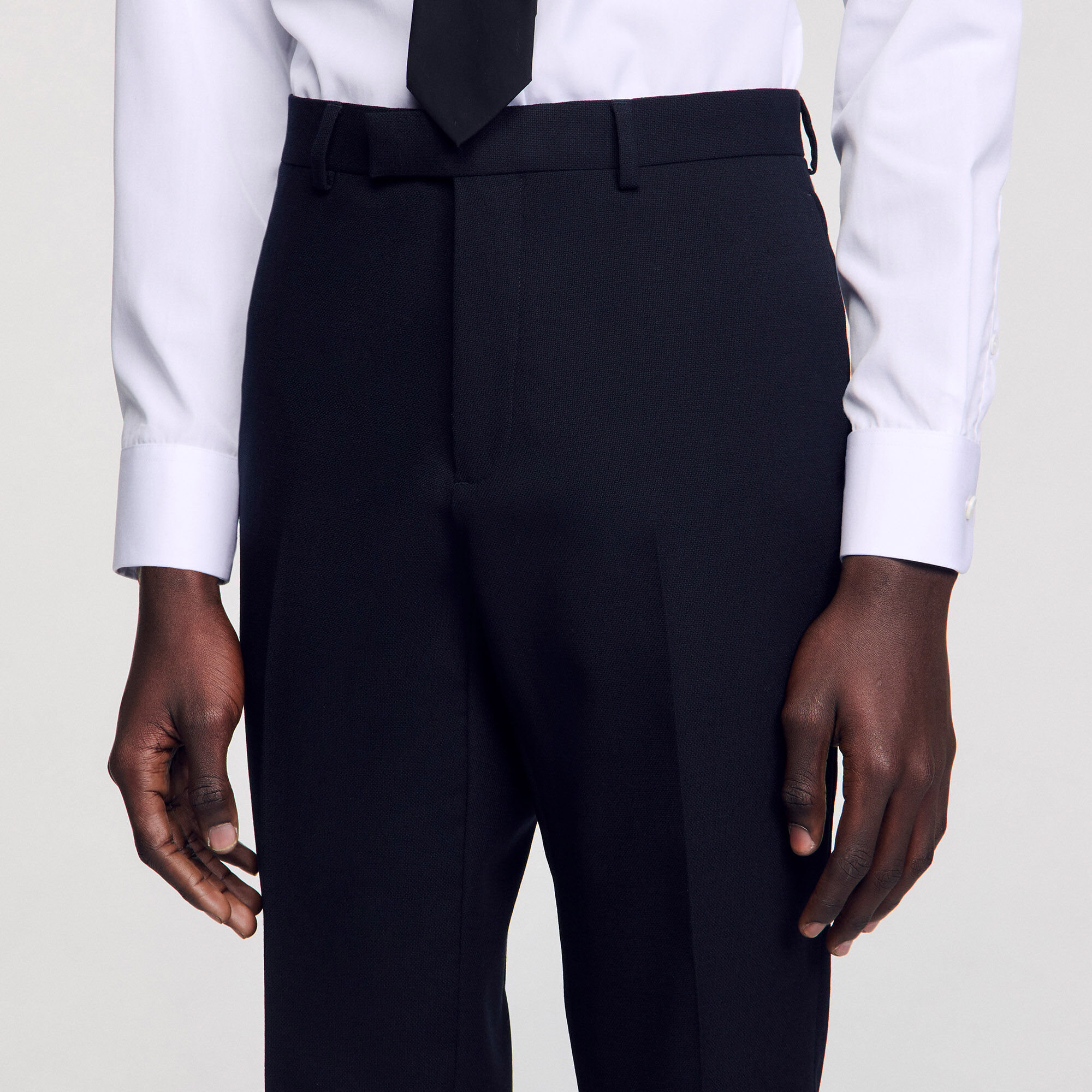 Pantalón de traje de lana
