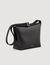Bolso de cuero granulado