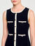 Vestido corto de punto terciopelo