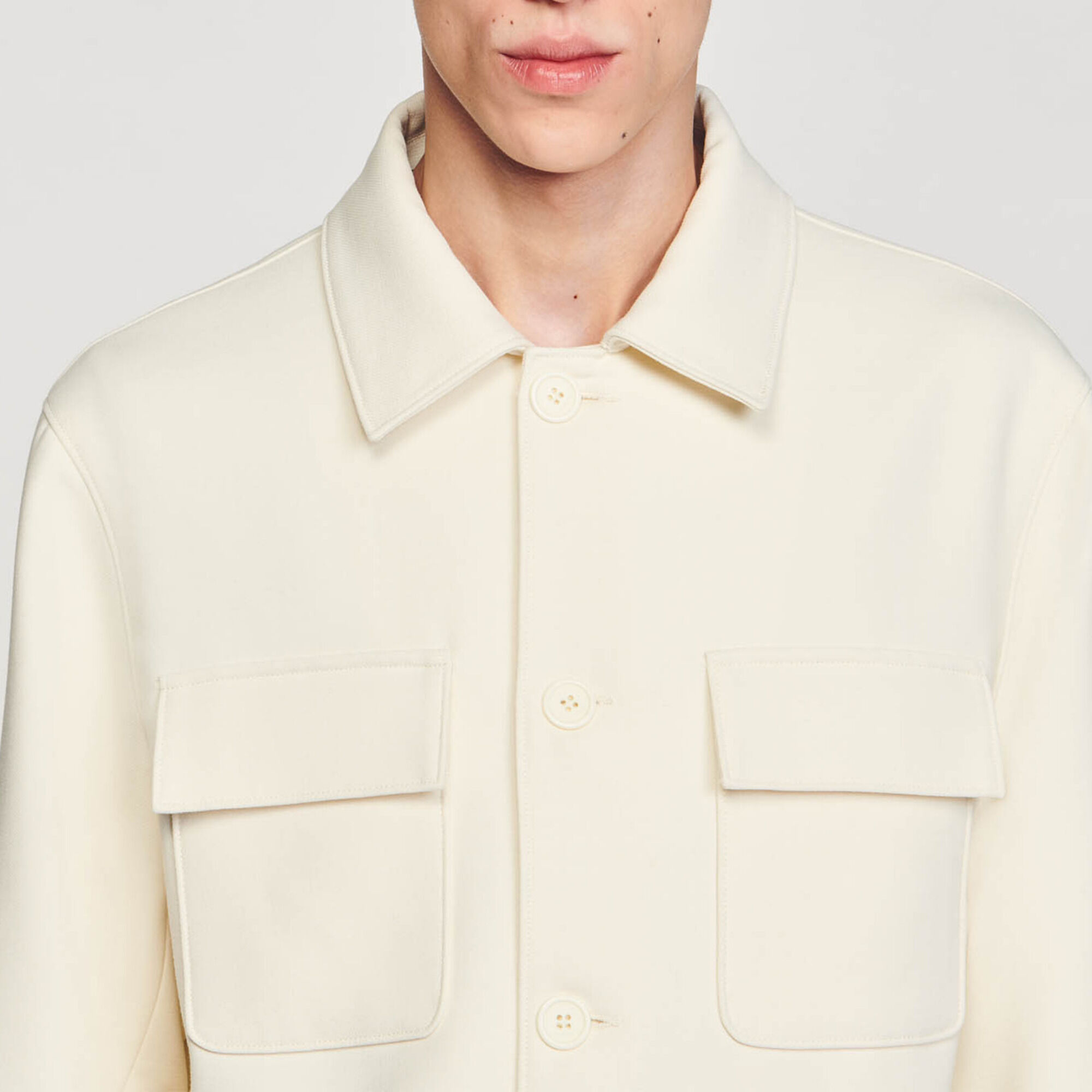 Sobrecamisa con botones