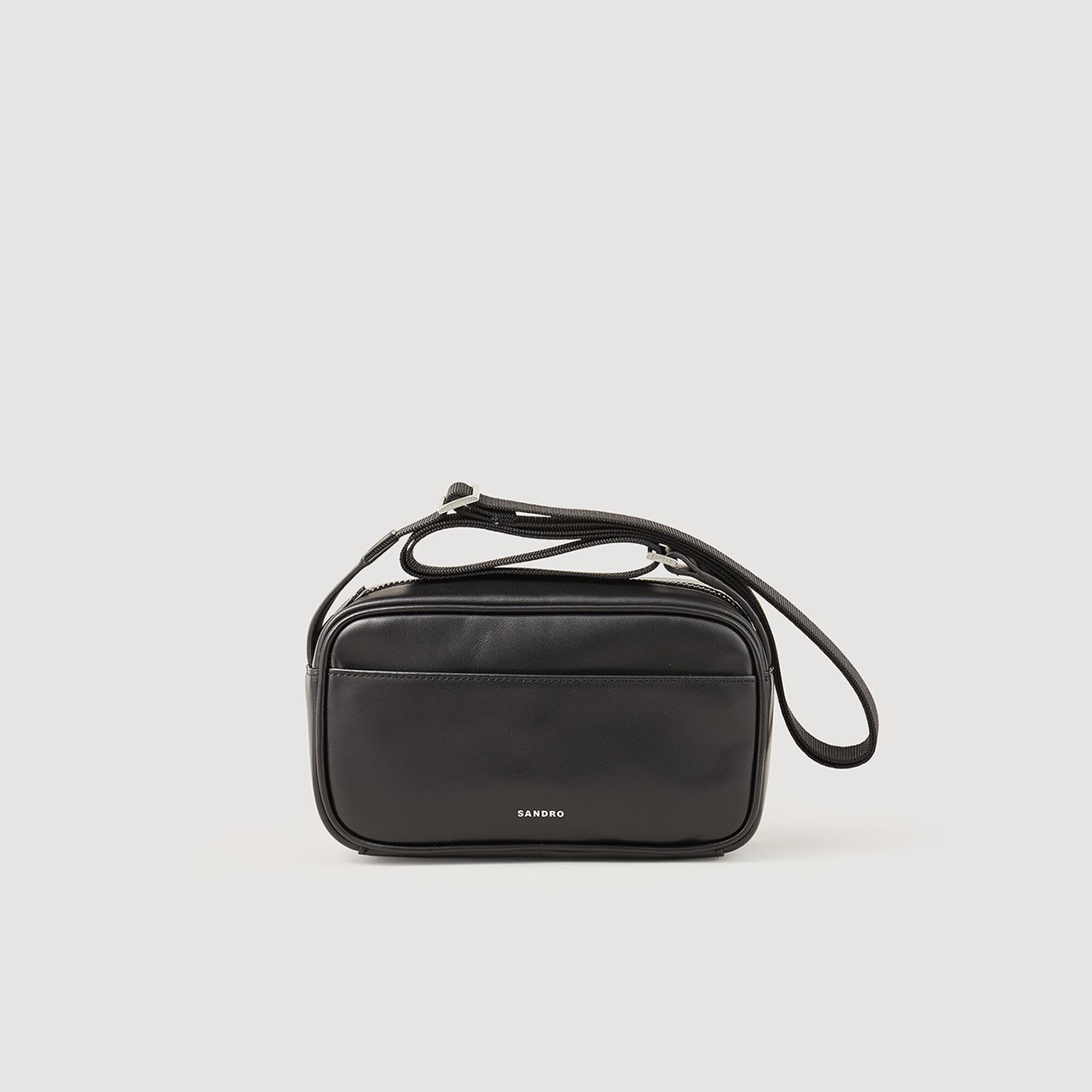 Bolso peque&ntilde;o de piel lisa
