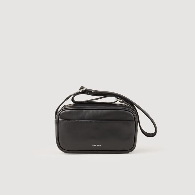 Bolso pequeño de piel lisa