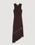 Maxivestido con flecos y cuentas