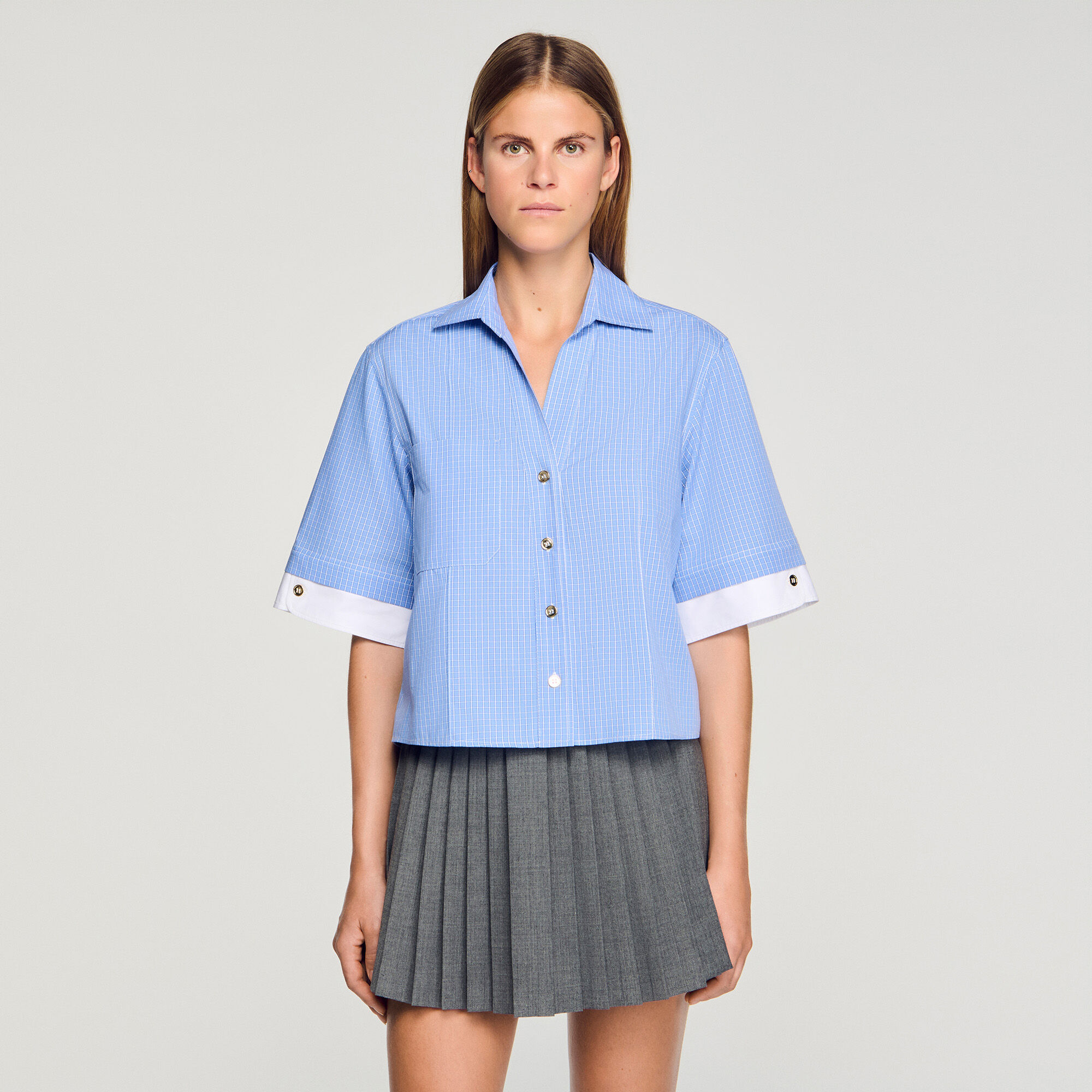 Camisa a cuadros oversize
