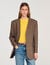 Chaqueta oversize de cuadros