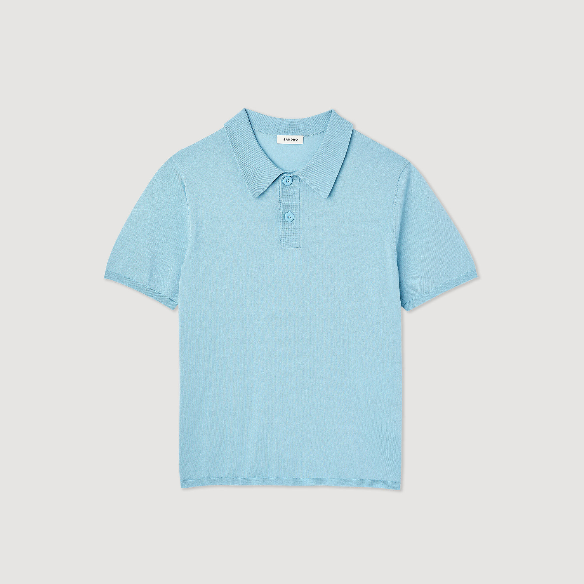 Polo de manga corta de punto